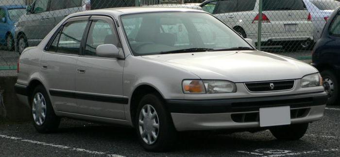 Toyota Corolla izmēri: foto