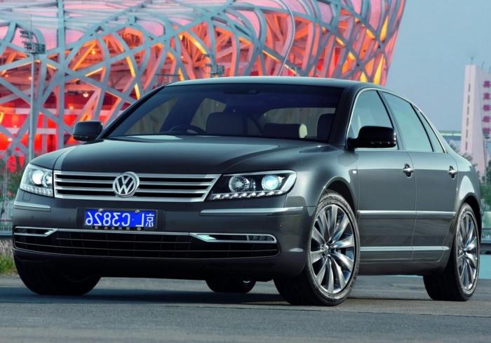 Prestižs, komforts un drošība ir Volkswagen Phaeton