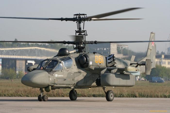 Ka-52 "Alligator" - intelektuālā atbalsta helikopters