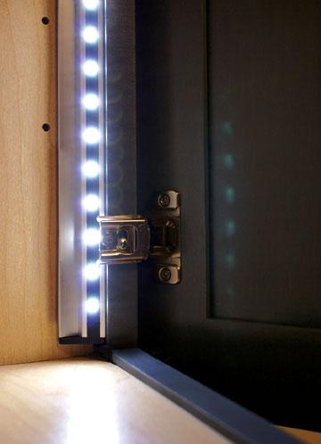LED lentes profils: veidi un lietojumi