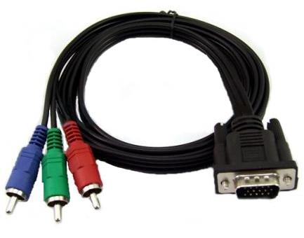 vga rca adapteris