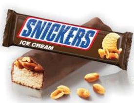 saldējuma snickers