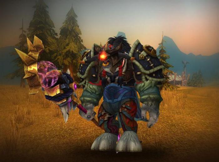 Tauren druīds sedz