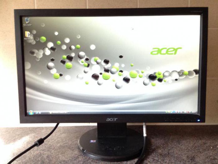 Monitora Acer V193HQV. Tehniskās īpašības un atsauksmes