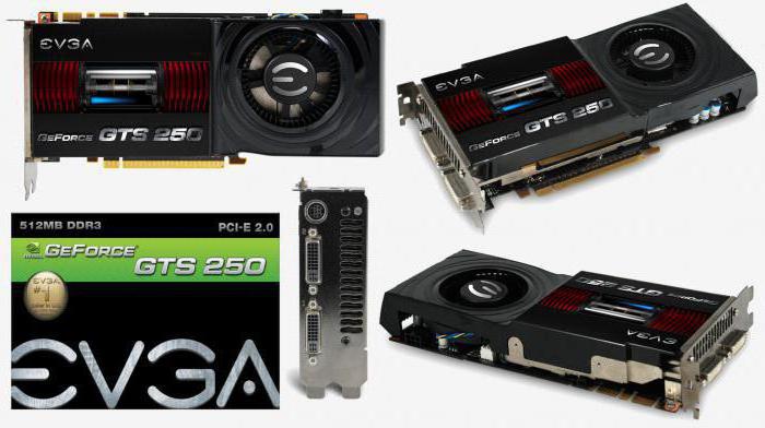 Nvidia GTS 250: specifikācijas un atsauksmes