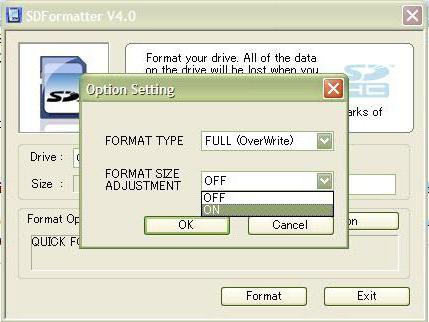 flash drive micro sd nav formatēts, ko darīt 