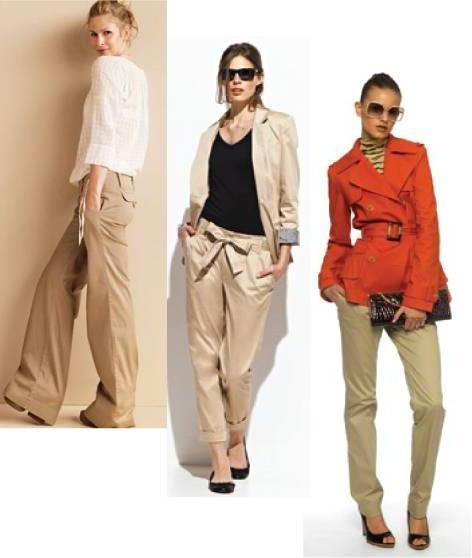 Smilškrāsas bikses: ko labāk valkāt?