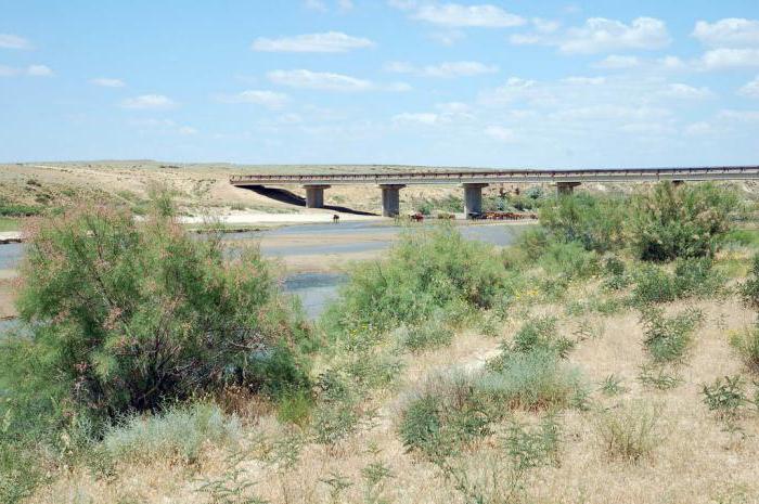 Emba ir upe Kazahstānā. Apraksts, funkcijas, foto