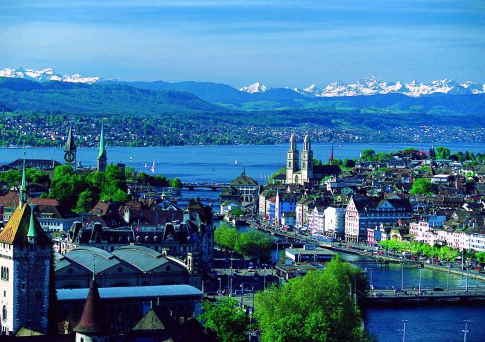 Šveices Šveices Zurich kapitāls 