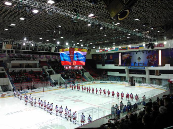 Ledus pils CSKA - leģendārā hokeja kluba mājas arēna