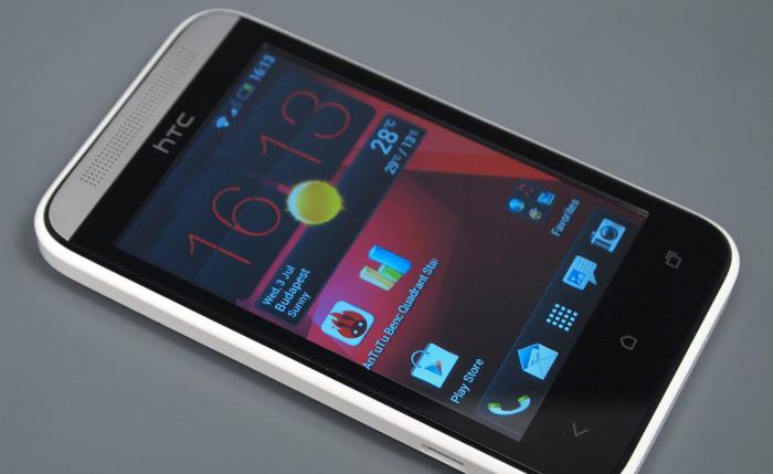 HTC vēlme 200 balta