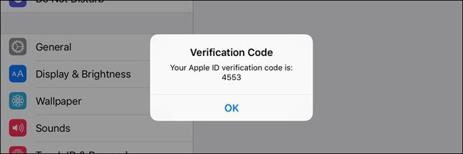 kur jums jāievada verifikācijas kods apple id