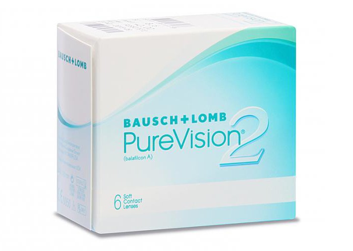 Kontaktlēcas Bausch Lomb Pure Vision